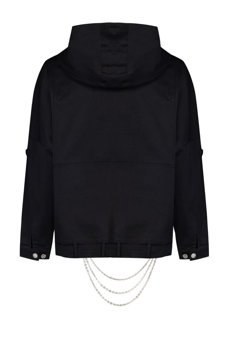 Free Heaven Chain Hoodie, Alternate, color, Black