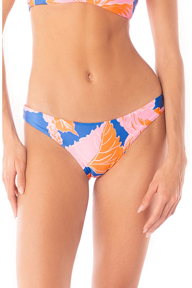 Magnolia Mirage Flirt Reversible Bikini Bottoms, Main, color, BRIGHT BLUE