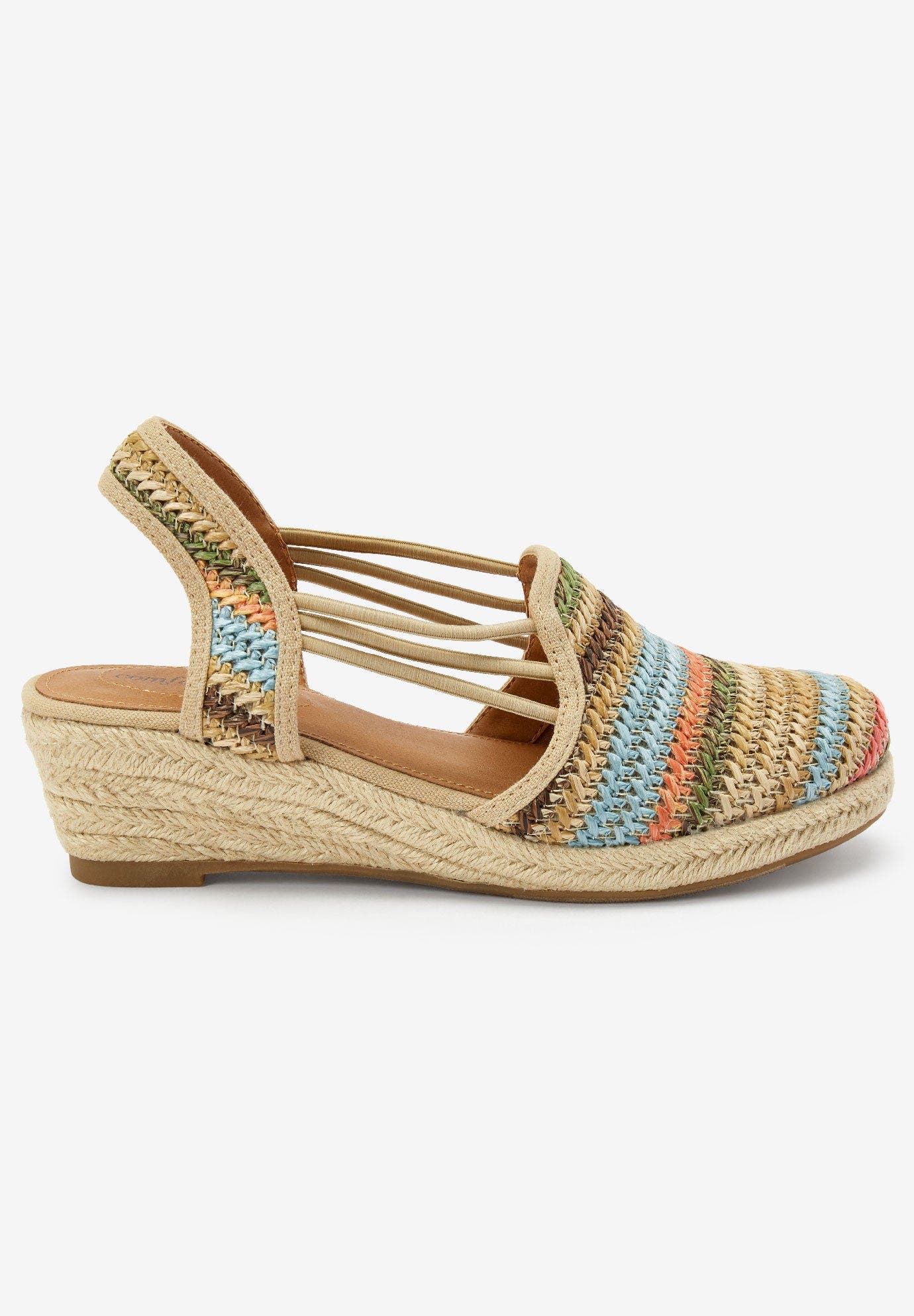 The Clea Espadrille, Alternate, color, NATURAL