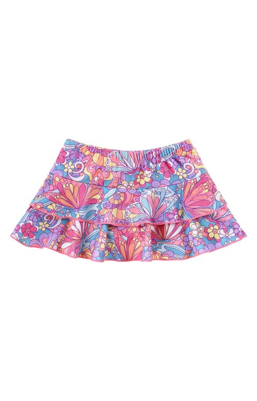Uv Skinz Sunny Swim Skirt In Pink