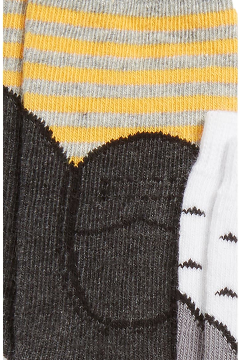 Chase 6-Pack Socks, Alternate, color, WHITE