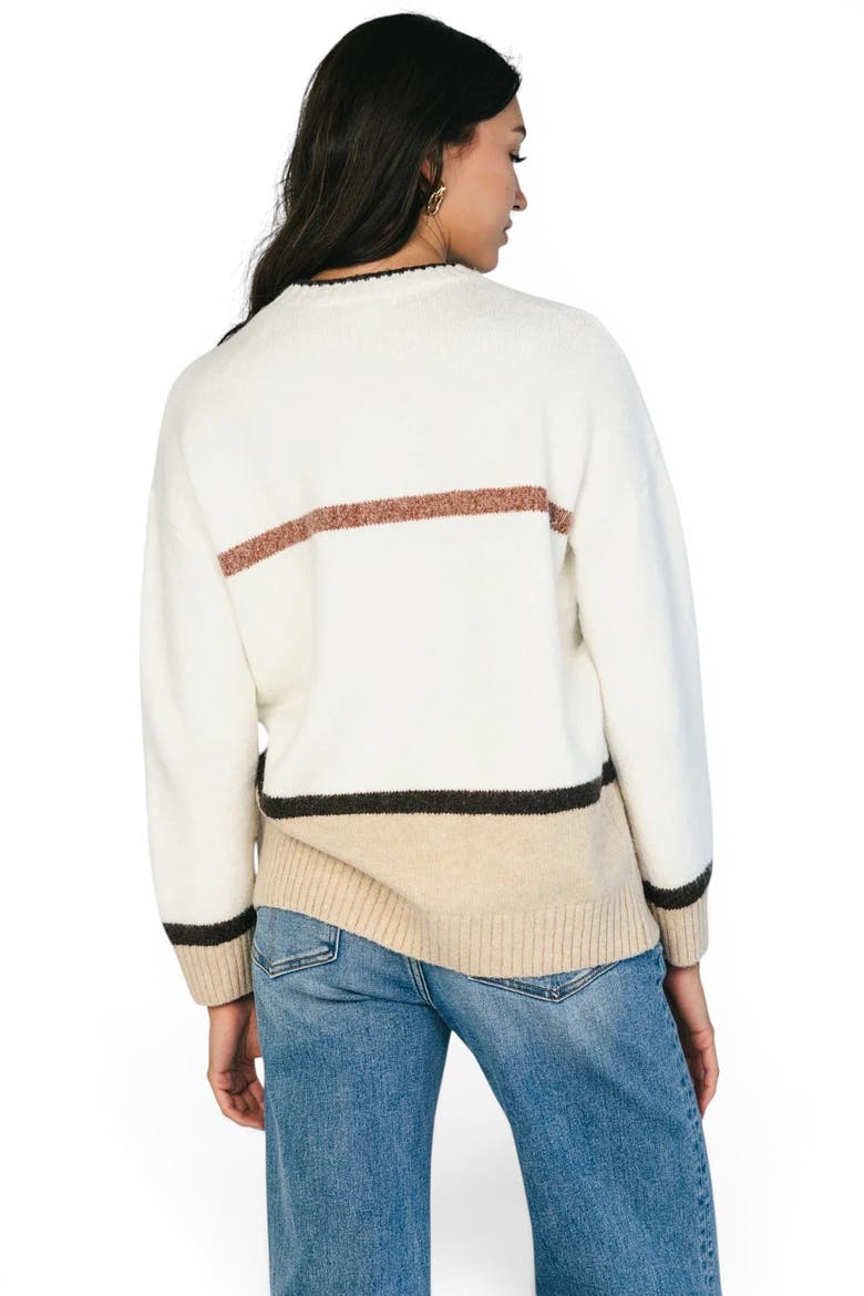 Stacey Sweater, Alternate, color, Natural Multi