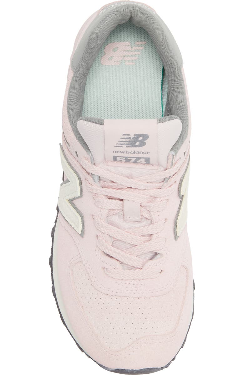 New Balance 574 Running Sneaker, Alternate, color, Rose Sugar/ Sea Salt