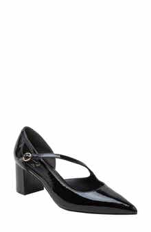 Linea Paolo Biondy Pointed Toe Half d'Orsay Pump