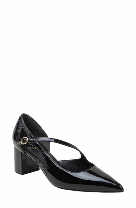 Linea Paolo Biondy Pointed Toe Half d'Orsay Pump