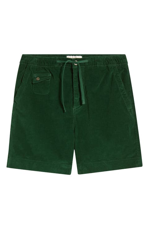 Easy Rider Drawstring Corduroy Shorts
