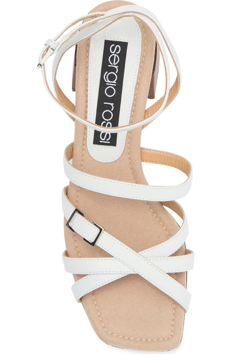 Sergio Rossi Strapply Block Heel Sandal, Alternate, color,