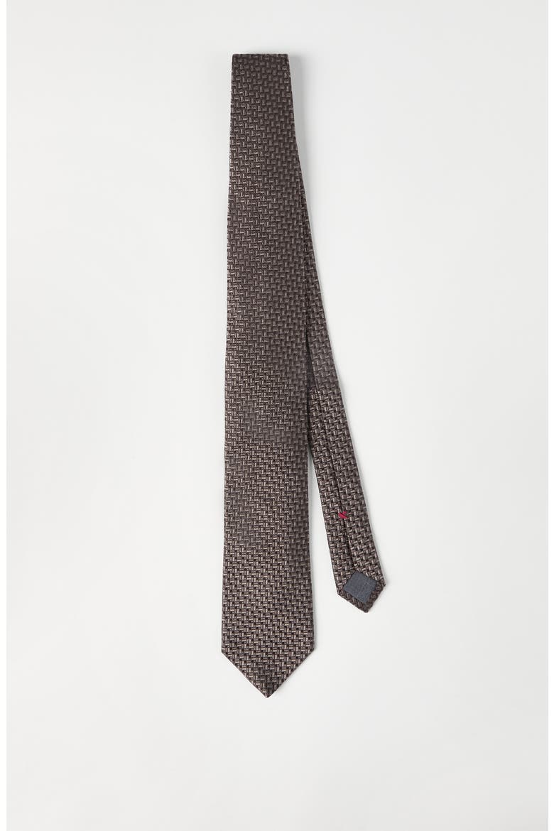 Silk necktie, Alternate, color, Hazelnut