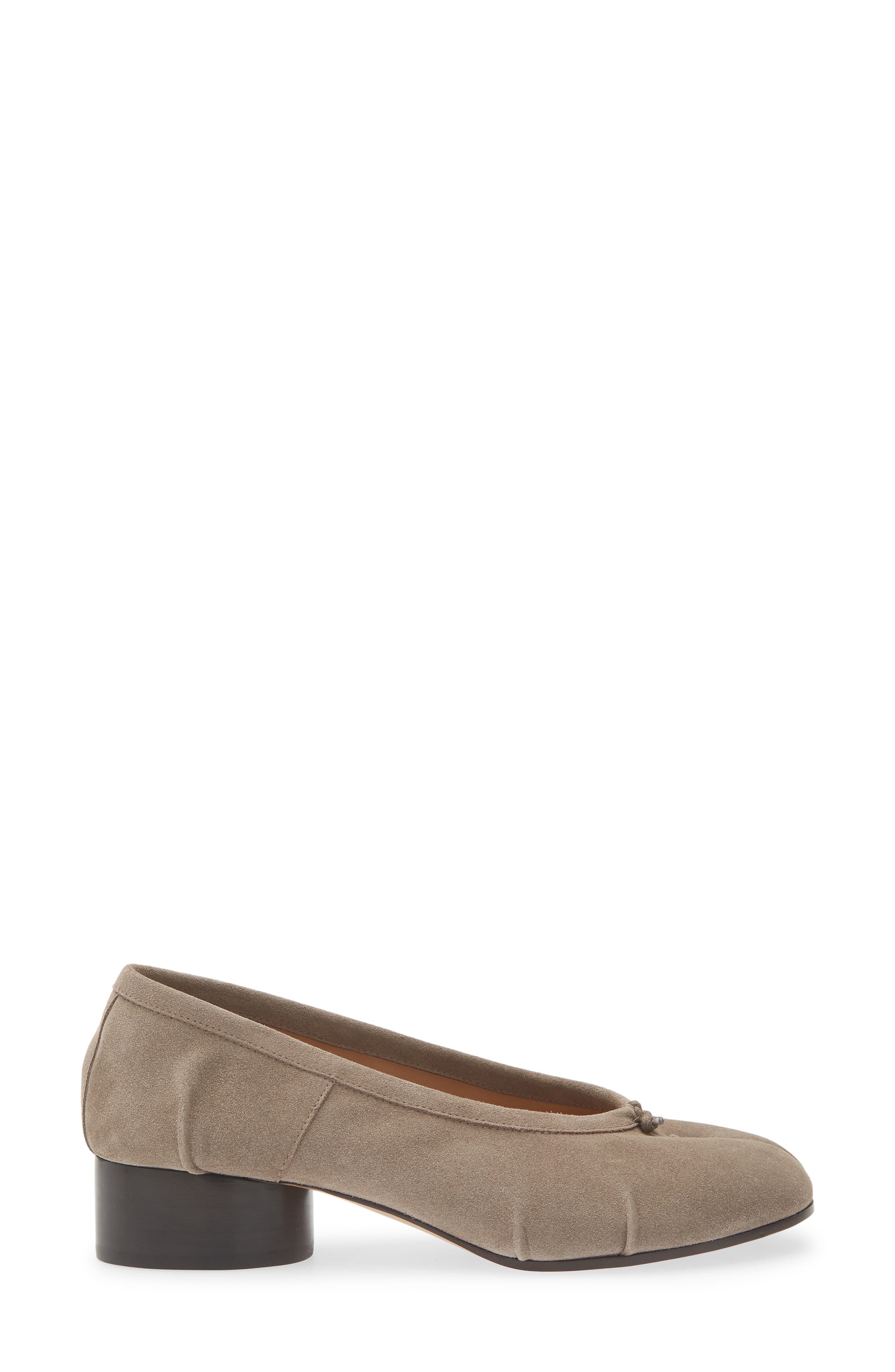 Tabi Ballerina Pump, Alternate, color, TAUPE