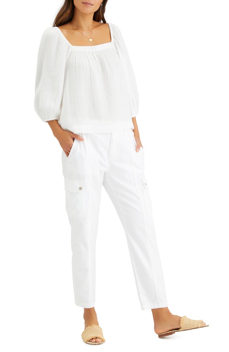 Sanctuary Dusk Square Neck Top, Alternate, color, 