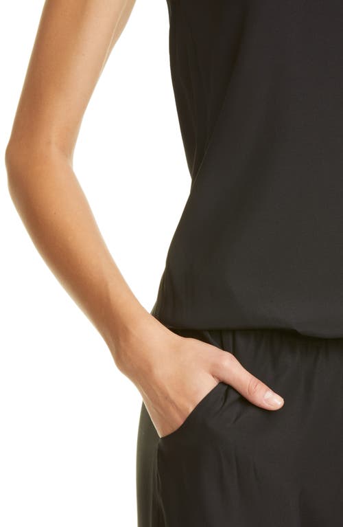 Ramy Brook Lulu One-shoulder Jumpsuit In Black