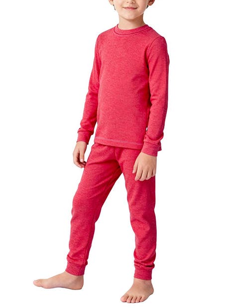 Boys Soft 
Cozy Thermal Long Johns 2-Piece Set (Toddler/Kids)