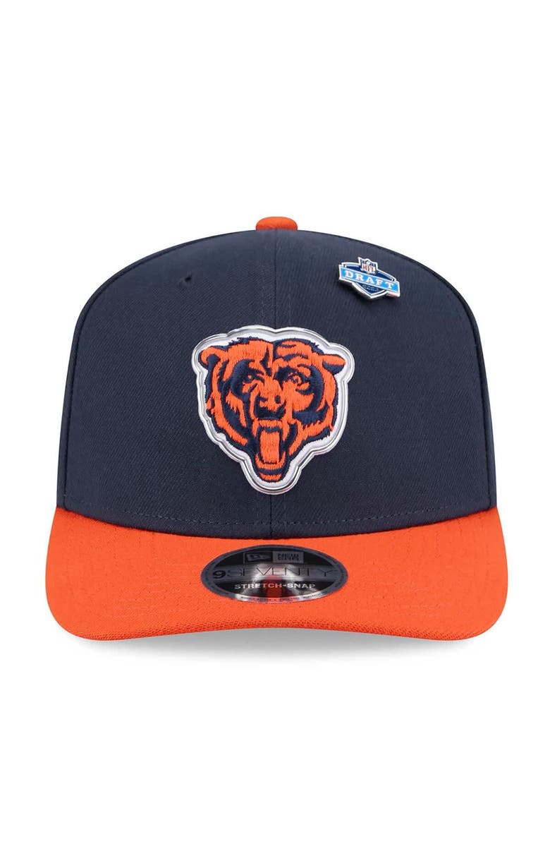 New Era Men's New Era  Navy/Orange Chicago Bears 2026 NFL Draft 9SEVENTY Adjustable Hat, Alternate, color, Navy