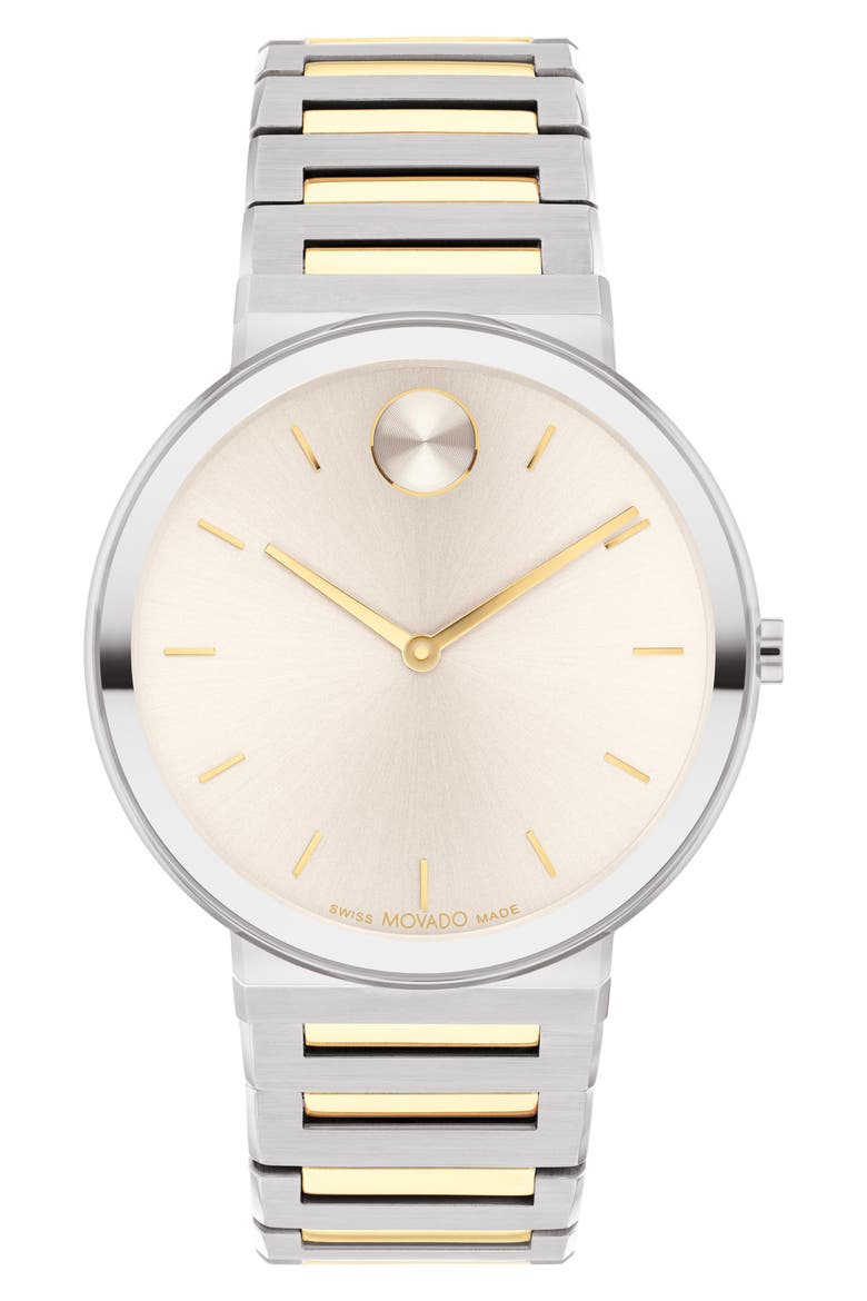 Horizon Bracelet Watch, 40mm, Main, color, BEIGE DIAL