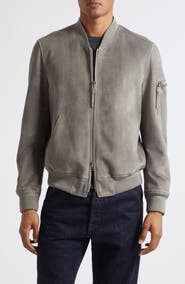 TOM FORD Suede Bomber Jacket