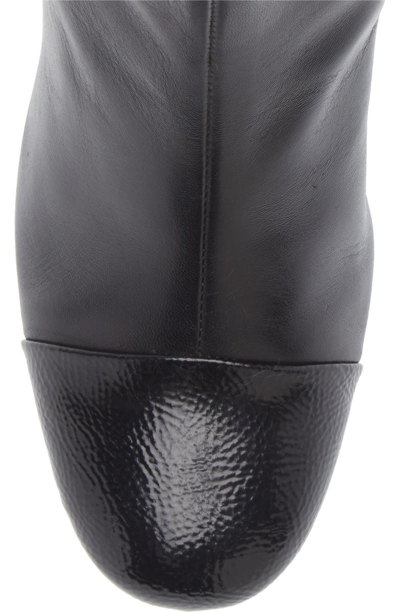 Regarde Le Ciel Mya Block Heel Bootie, Alternate, color, Twinkle/ Nappa Black