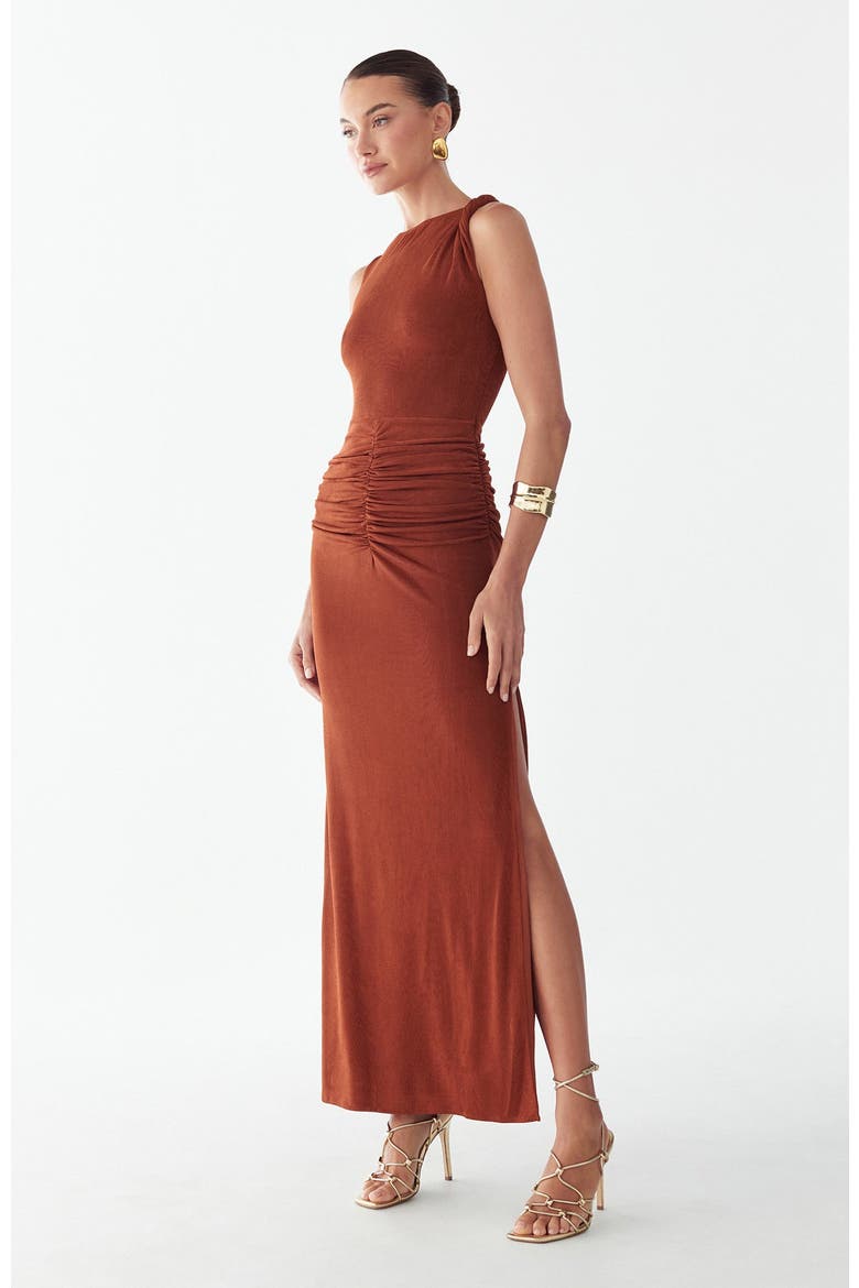 Drew Maxi Dress, Alternate, color, Copper
