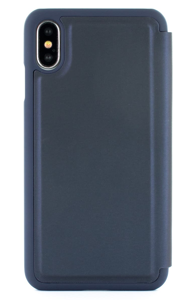 Ted Baker London Faux Leather iPhone X/Xs, Xs Max & XR Folio Case, Alternate, color, 