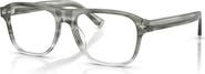 Brunello Cucinelli 55mm Rectangle optical glasses
