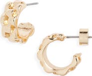 Nordstrom Watch Band Hoop Earrings