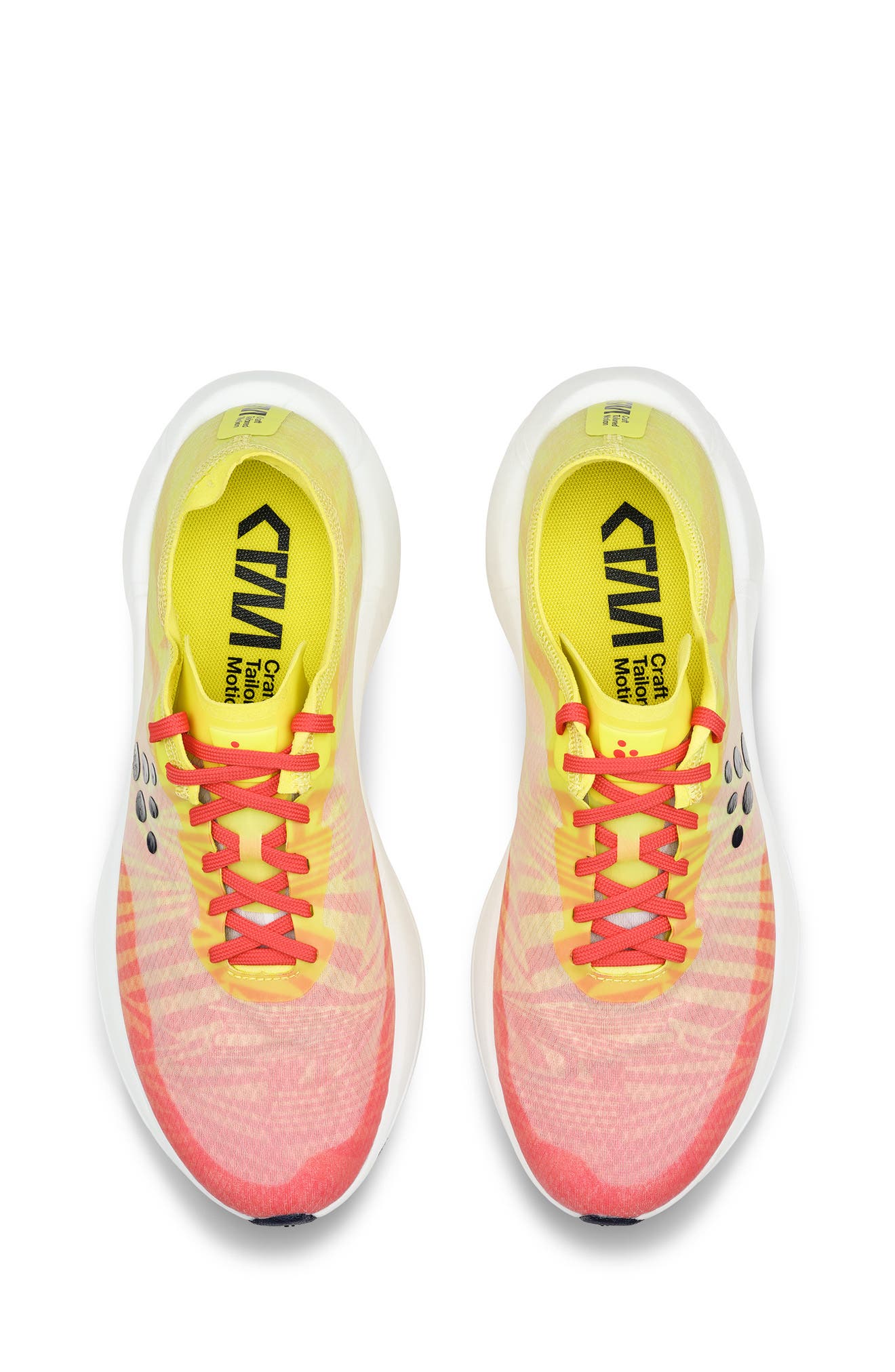 Craft Nordlite Carbon Speed Running Shoe, Alternate, color, Neon Light/ Inferno