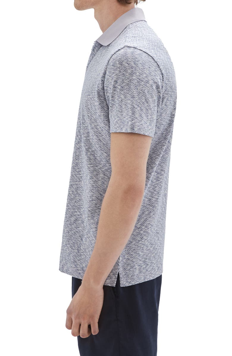 Robert Barakett Dolemite Space Dye Jacquard Johnny Collar Polo, Alternate, color, 