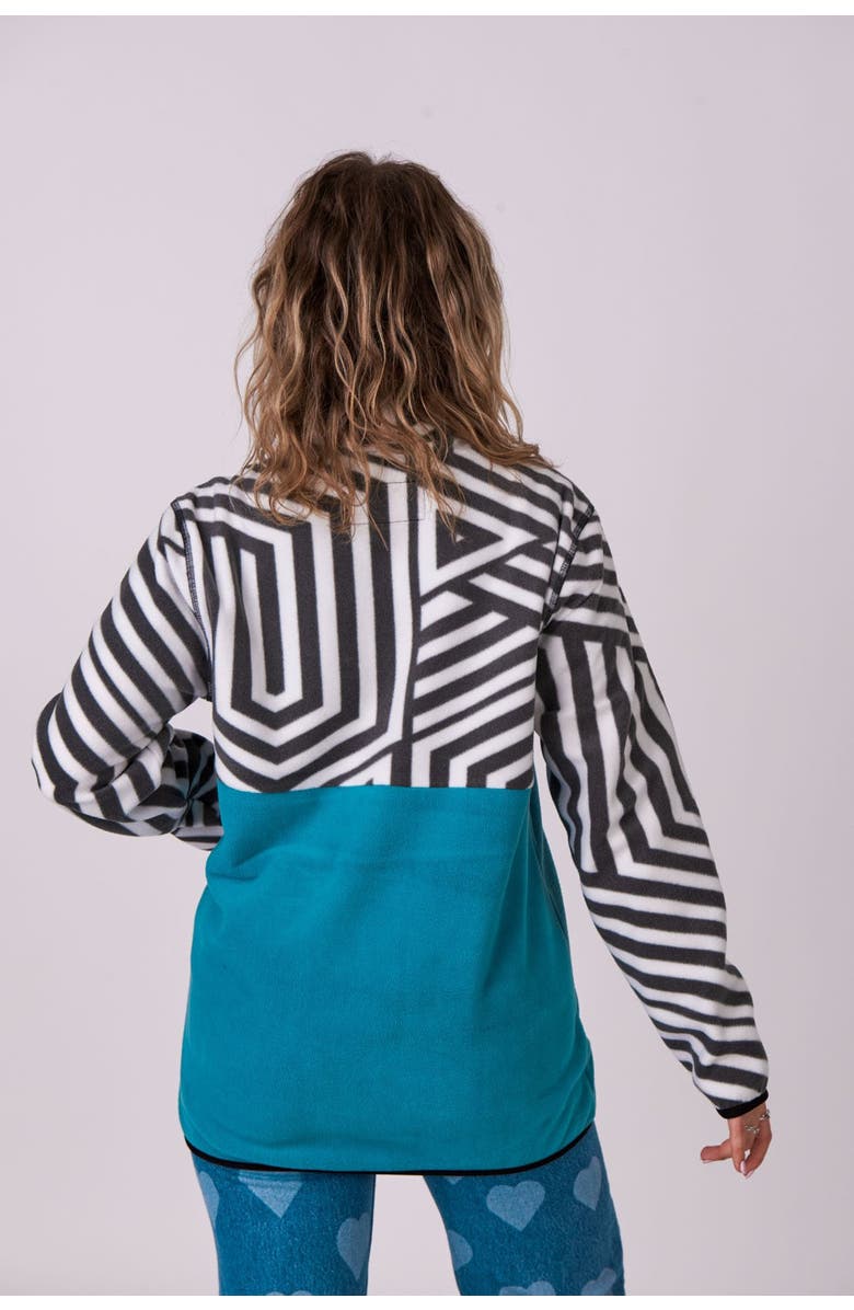 OOSC Fall Line Fleece Teal - Men's, Alternate, color, Teal