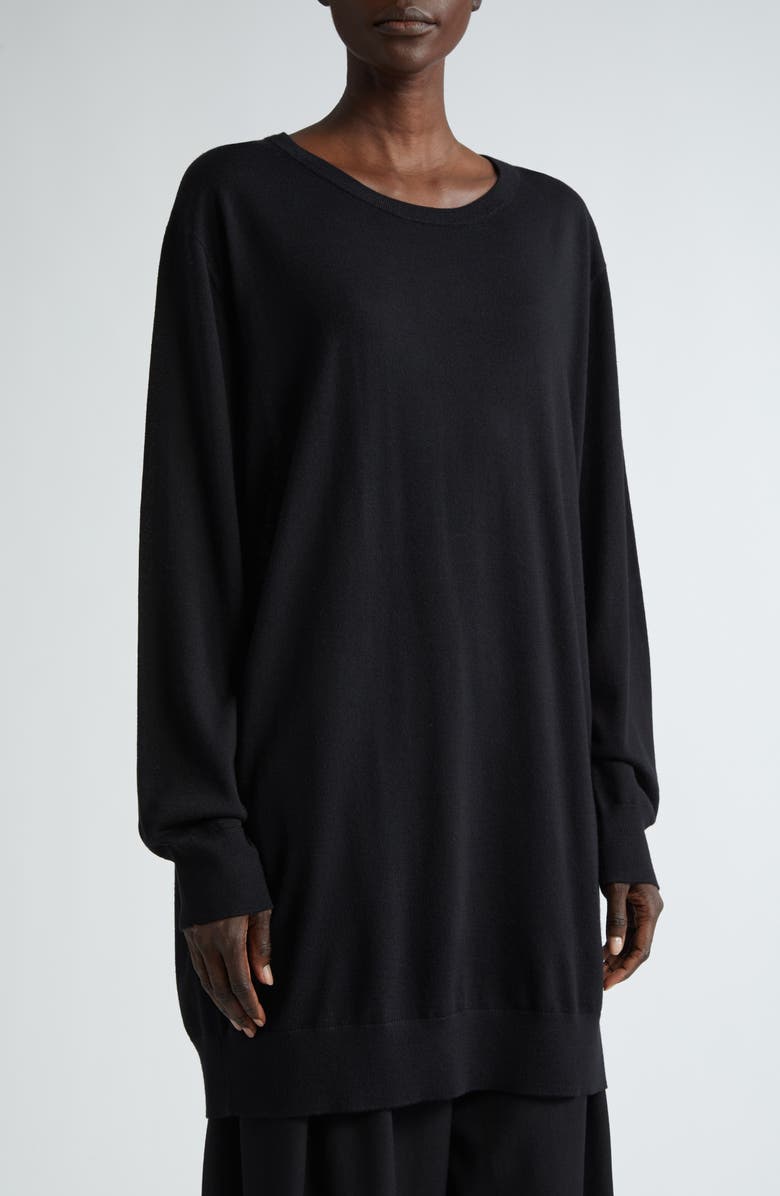 Dries Van Noten Tammy Elongated Wool Sweater, Alternate, color,
