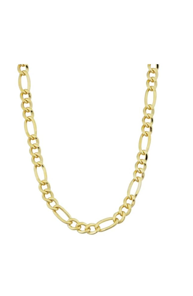 Bliss Diamond 14k Gold-filled Figaro Link Chain Necklace, Main, color, 14K Yellow Gold