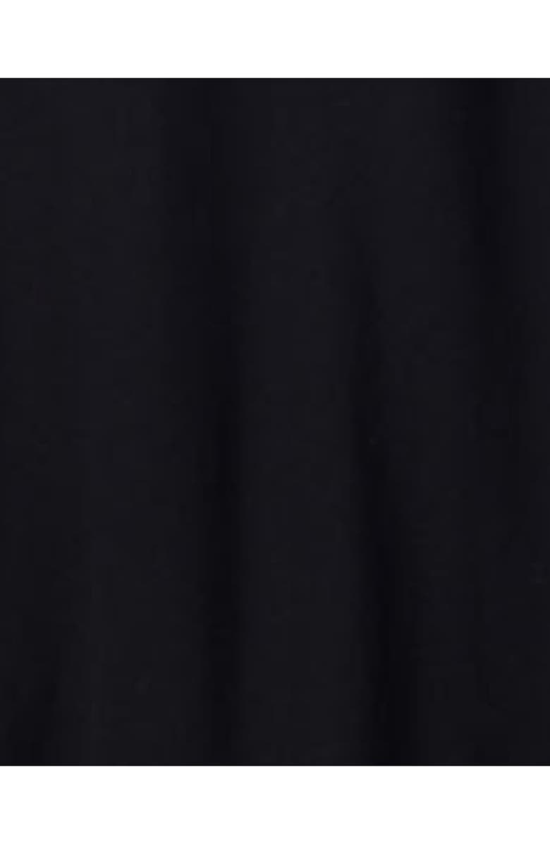 Petite Plume Luxe Pima Cotton Short Pajamas, Alternate, color, Black