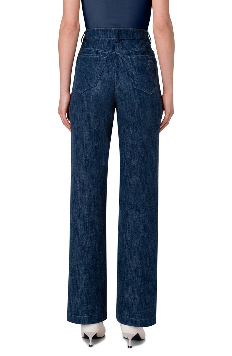 Akris punto Conor Straight Leg Jeans, Alternate, color, 