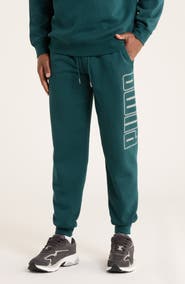 PUMA Maximal Metallic Logo Sweatpants