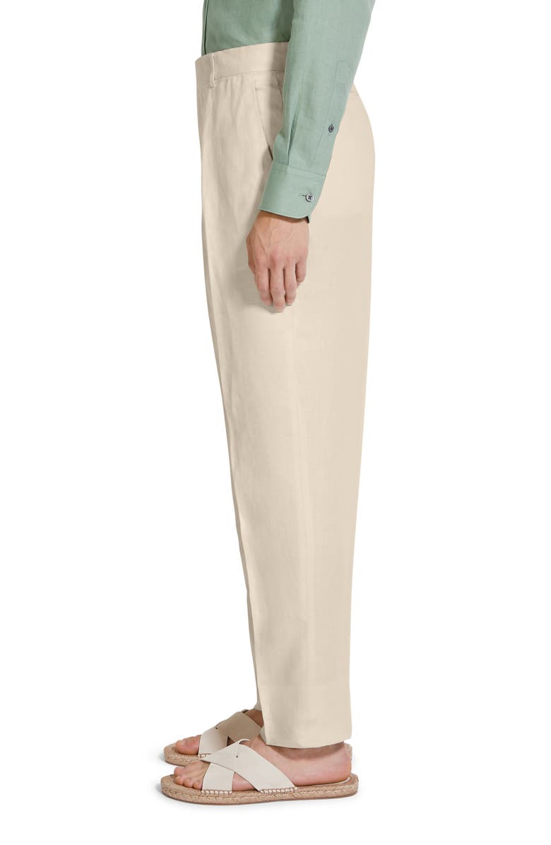 ZEGNA Oasi Linen Trousers, Alternate, color, Iuta Beige
