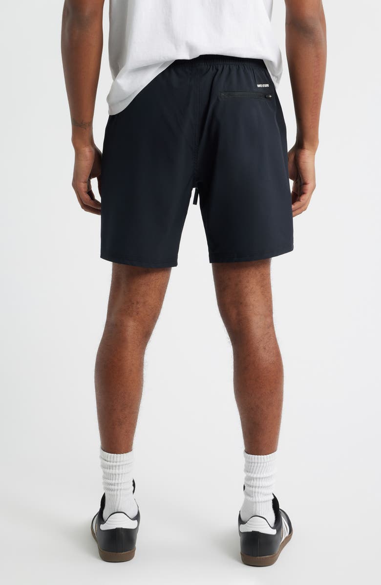 SANTO STUDIO Tempo Tech Shorts, Alternate, color, Black