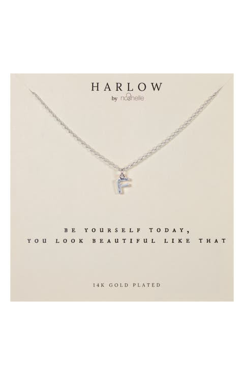 Initial Charm Necklace
