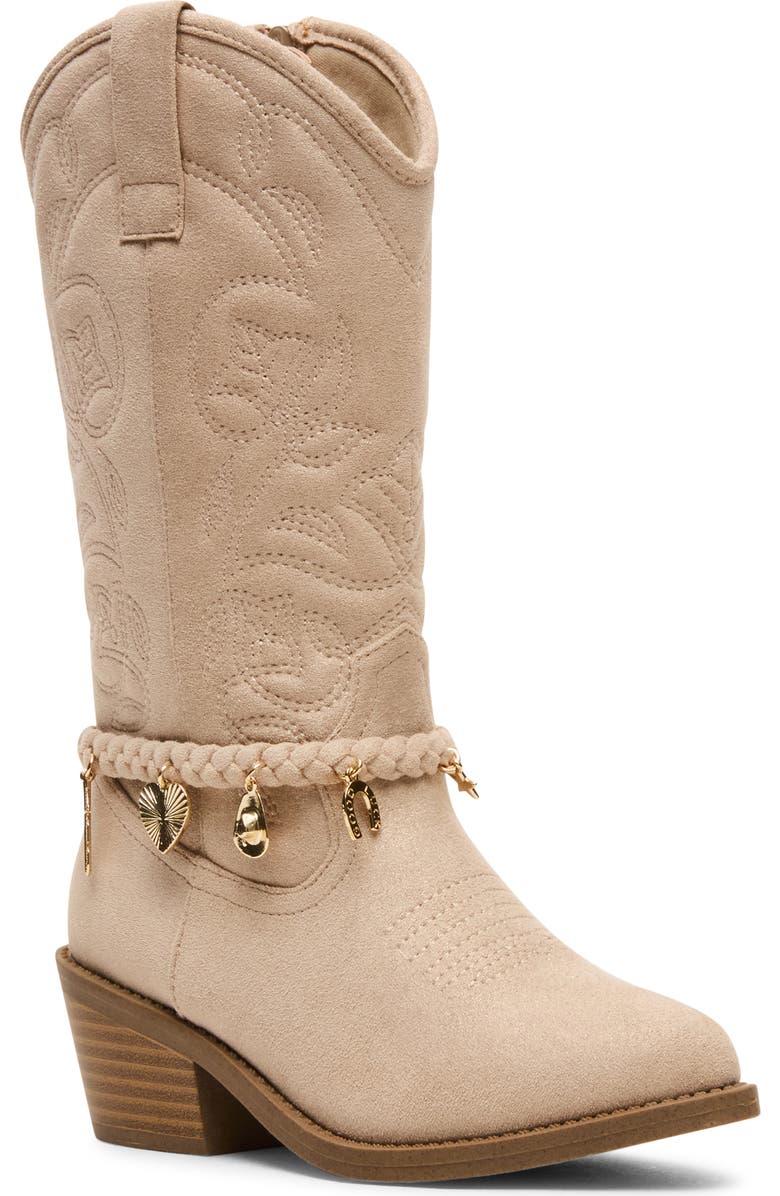 Steve Madden Kids' Jleana Western Boot, Main, color, Sand