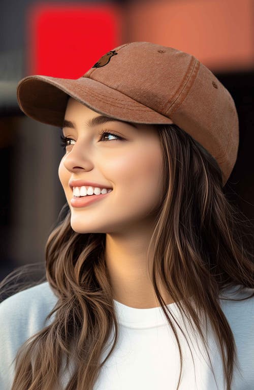 DALIX DALIX CAPYBARA EMBROIDERED EVERYDAY HAT 