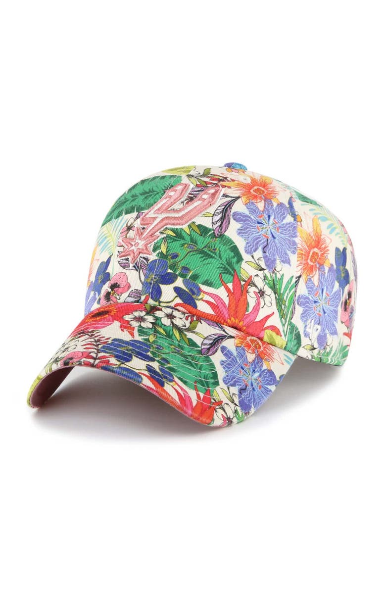 '47 Women's '47  Cream San Antonio Spurs Pollinator Clean Up Adjustable Hat, Main, color, 