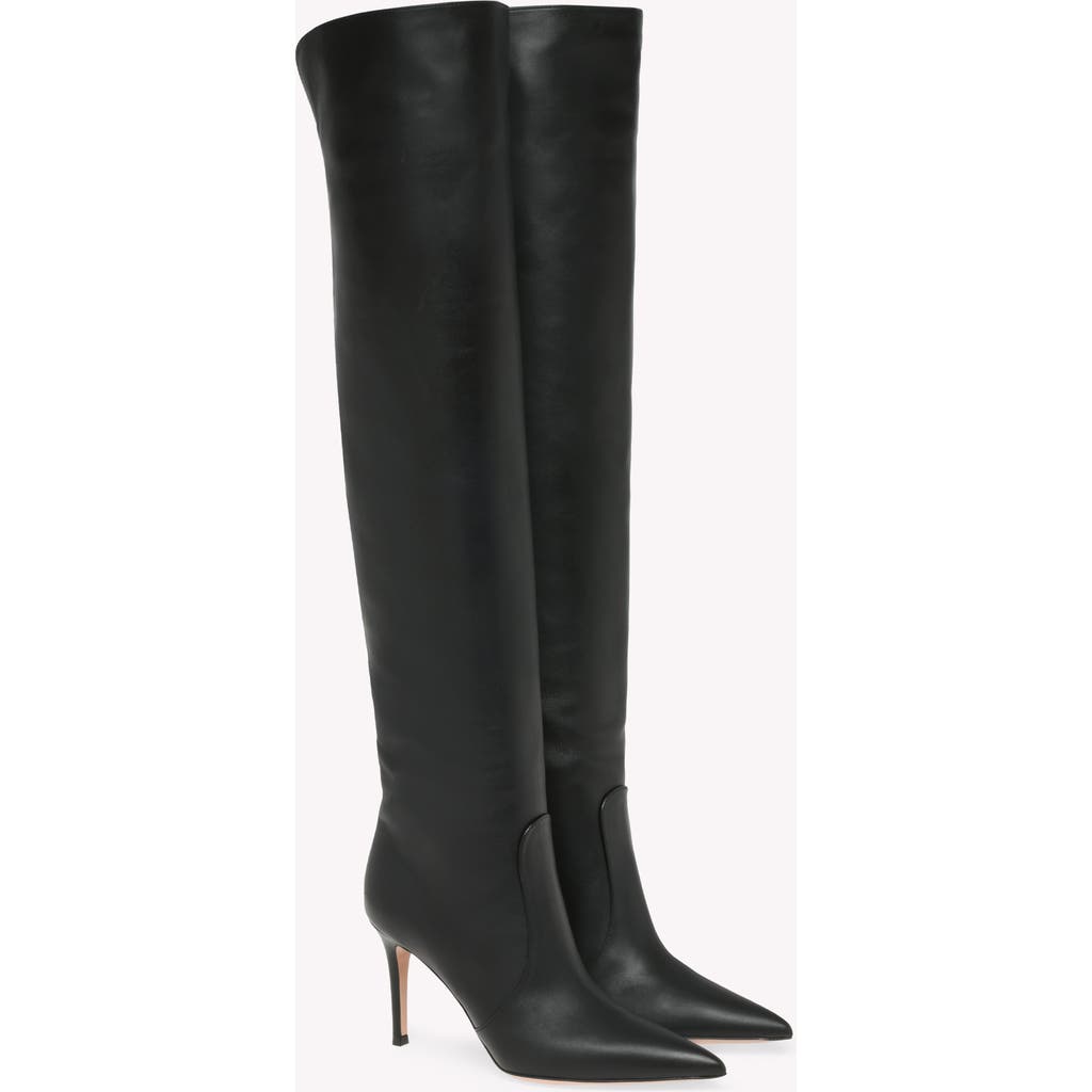 Gianvito Rossi Hansen Cuissard Boot In Black