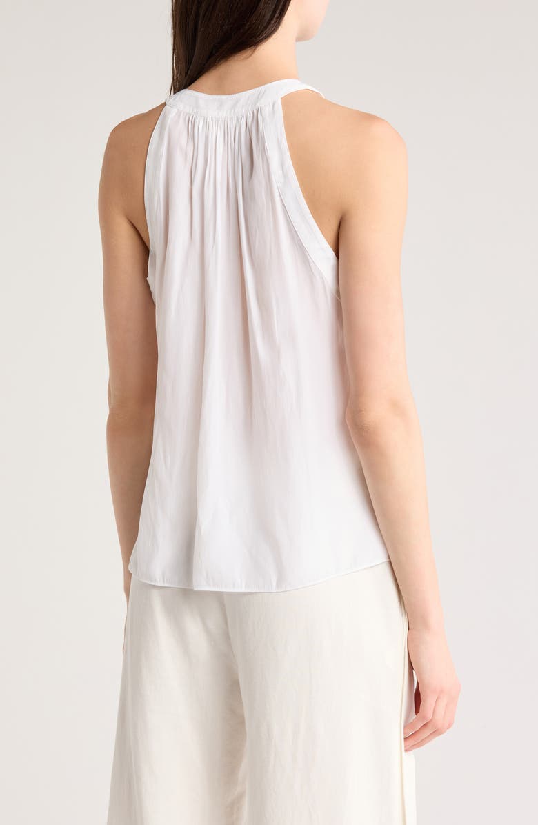 Ramy Brook Nellie Ruffle Sleeveless Top, Alternate, color, Ivory