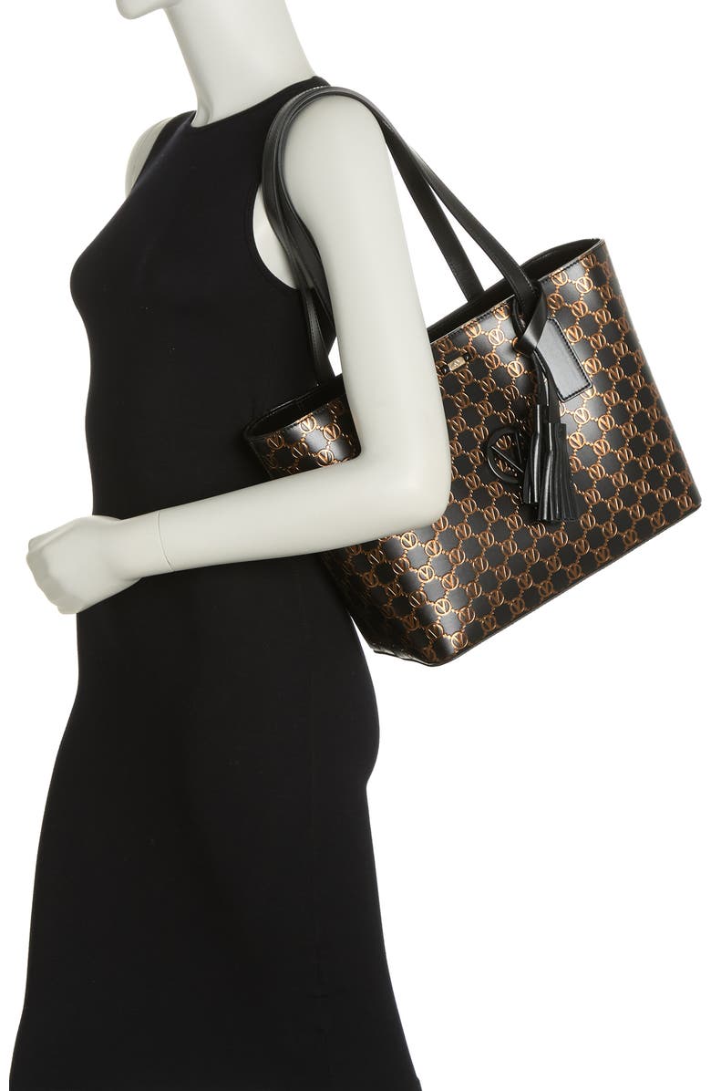 VALENTINO BY MARIO VALENTINO Prince Monogram Tote Bag, Alternate, color,