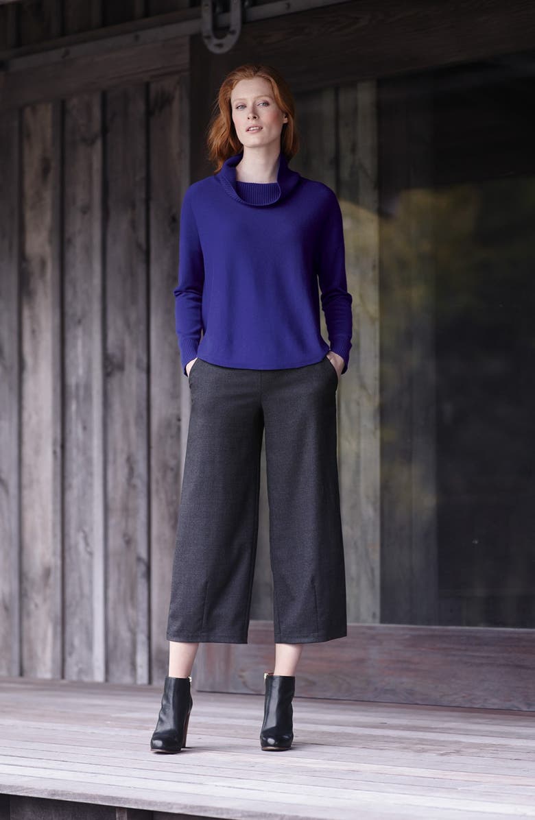 Eileen Fisher Crop Lantern Pants, Alternate, color, 