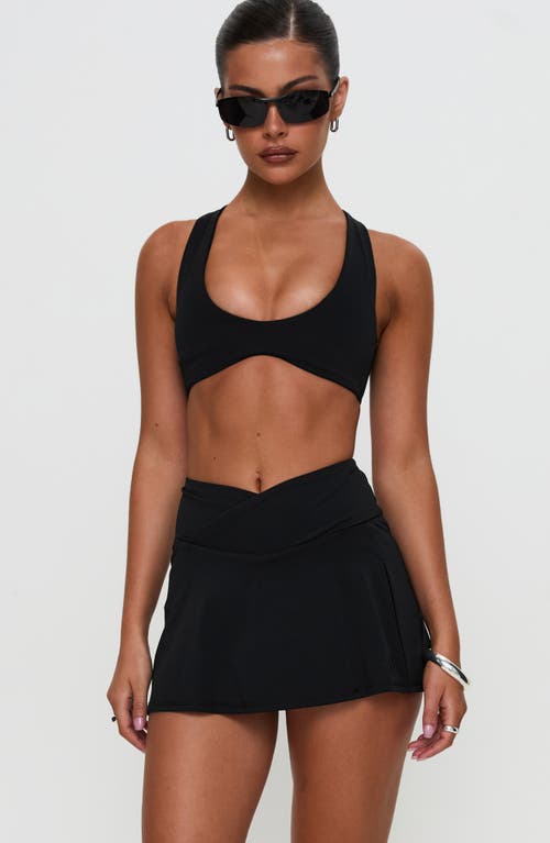Princess Polly With Purpose Active Miniskort In Black