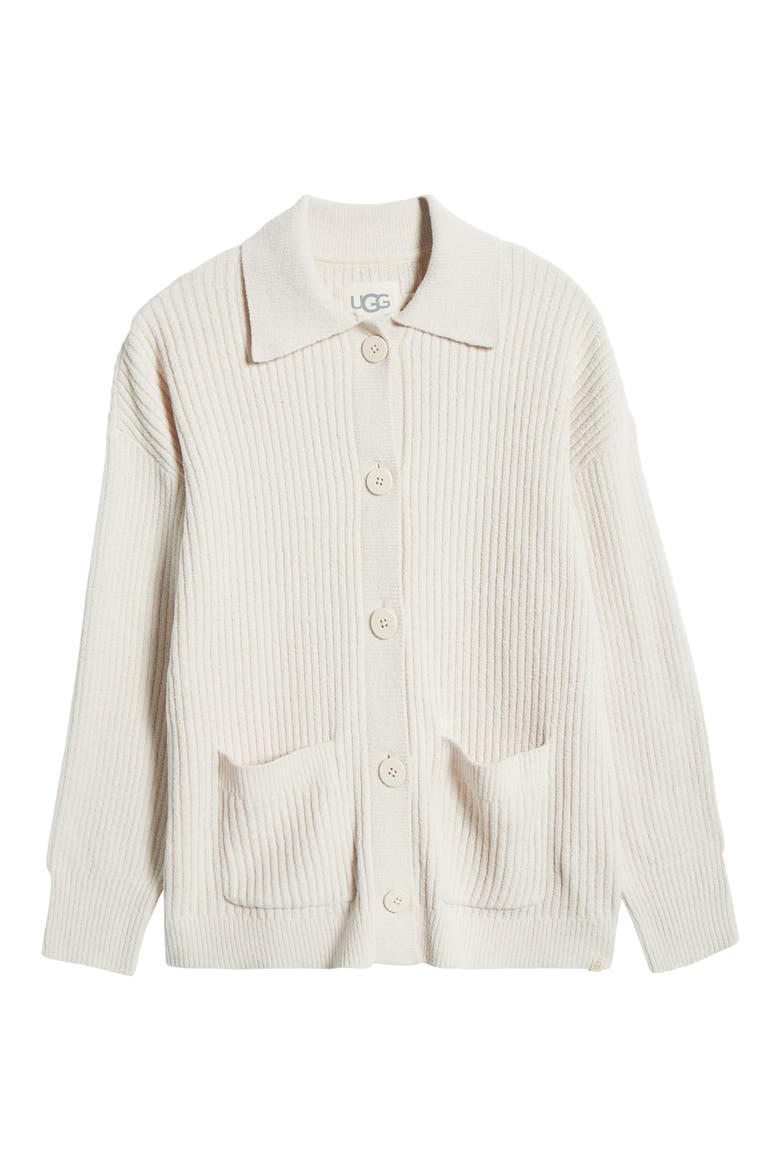 Junipher Cozy Knit Lite Cardigan, Alternate, color, SAND