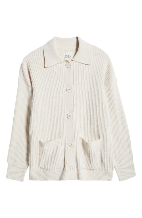 Ugg(r) Junipher Cozy Knit Lite Cardigan In Sand