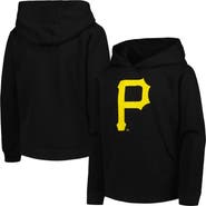 Outerstuff Youth Black Pittsburgh Pirates Team Primary Logo Pullover Hoodie