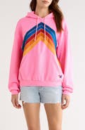 Aviator Nation Mountain Stitch Chevron Hoodie