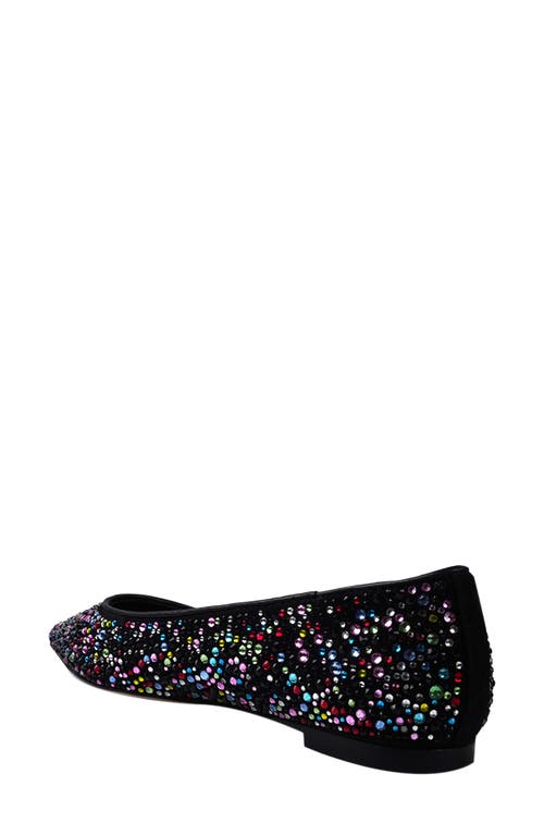 Zigi Oliva Pointed Toe Flat In Black