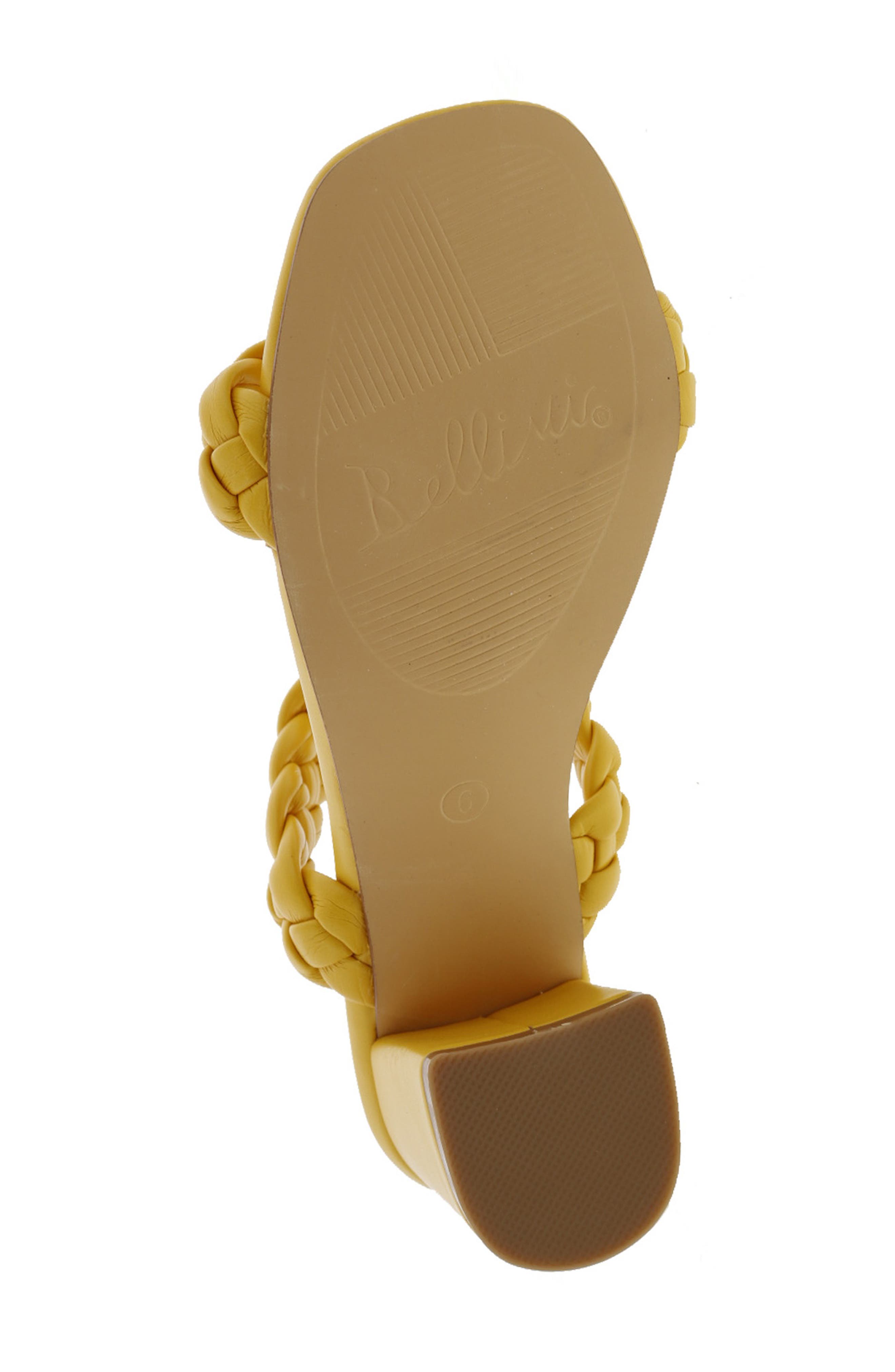 BELLINI Fuss Block Heel Sandal, Alternate, color, Yellow