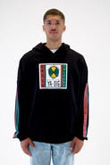 Cross Colours Label Logo Side Pocket Hoodie